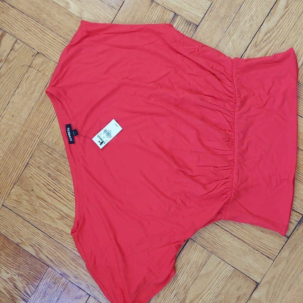 Express Asymmetrical Top Size S NWT
